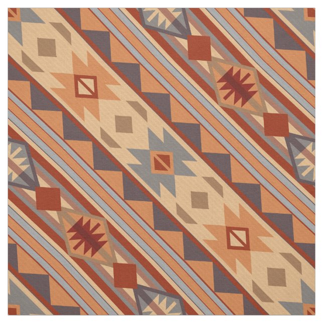 Tela Diseño del patrón suroeste Tan (Retal)