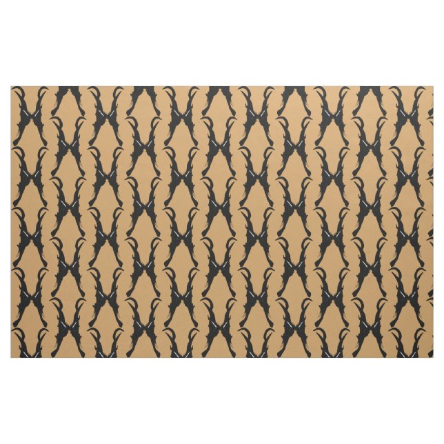 Tela Diseño del psiquiatra Rorschach ("Cuarto gordo" (fat quarter))
