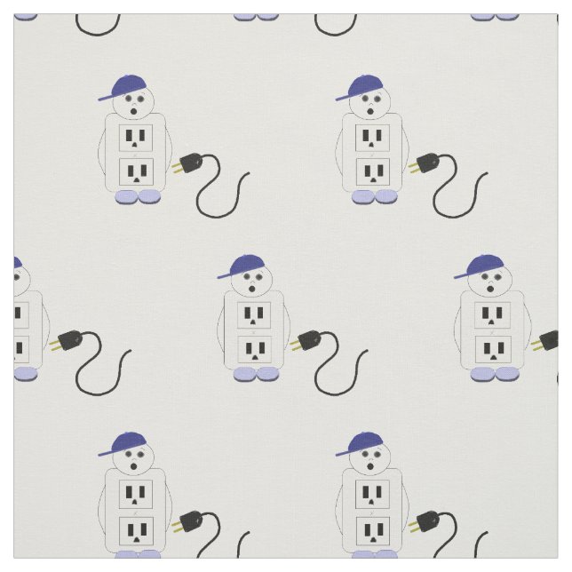 Tela Diseño eléctrico (Retal)