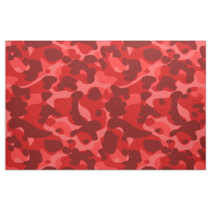 Tela Diseño elegante de Guay con diseño Camo Rojo bri