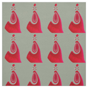 Tela Diseño elegante rojo y gris