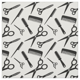 Tela Diseño estilista moderno en blanco negro