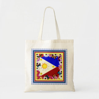 Tela Diseño filipino de la bandera - bolso filipino del