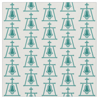 Tela Diseño moldeado de Raincross - verde de mar -