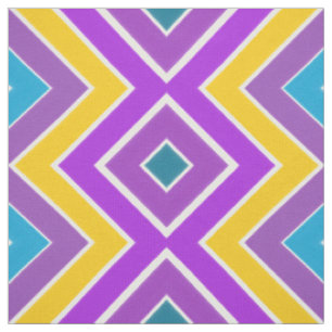 Tela Diseño morado Verde azulado y dorado moderno