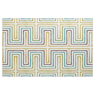 Tela Diseño tribal de patrones africanos modernos