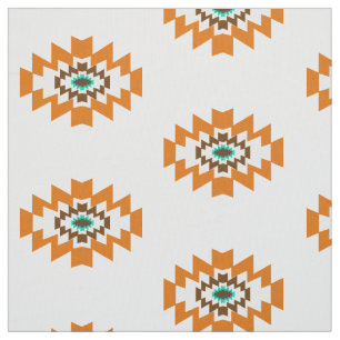 Tela Diseño tribal del suroeste azteca nativa norteamer