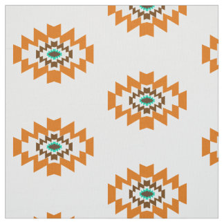 Tela Diseño tribal del suroeste azteca nativa norteamer