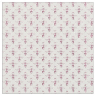 Tela Diseños gráficos en rosa y blanco