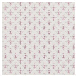 Tela Diseños gráficos en rosa y blanco