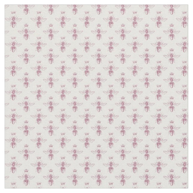 Tela Diseños gráficos en rosa y blanco (De cerca)
