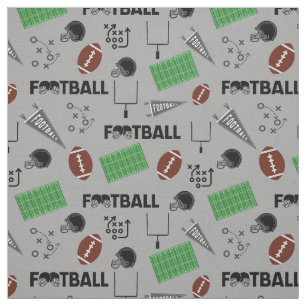 Tela Diversión al fútbol sobre el gris claro