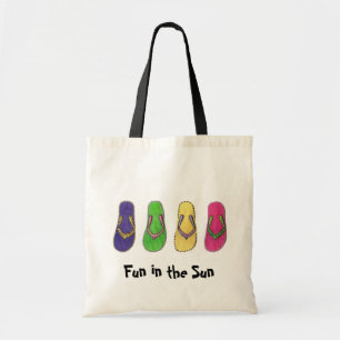 Tela Diversión en el bolso de la lona de Sun