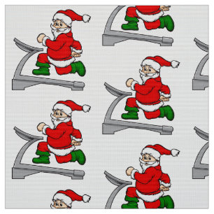 Tela divertida cinta de correr santa claus