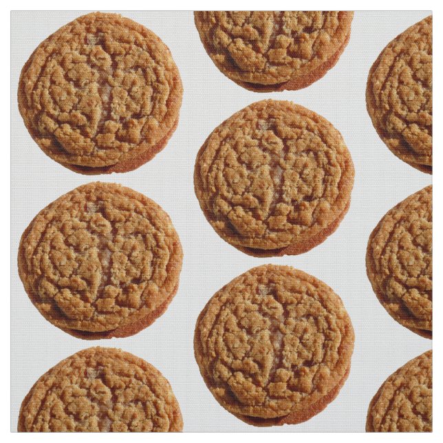 Tela divertida de crema de avena (Retal)