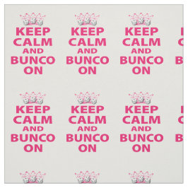 Tela Divertida Novedad de dados Bunco mantener la calma