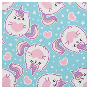 Tela Divertido cubby Kitschy Unicorn Kitty