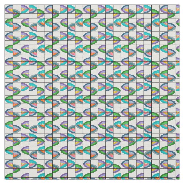 Tela Divisiones de flores (Retal)