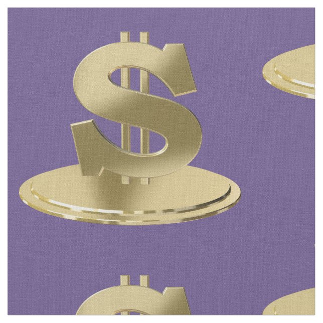 Tela Dólar dorado (De cerca)
