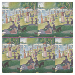 Tela Domingo en la pintura de La Grande Jatte Seurat