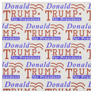 Tela Donald Trump para el patrón republicano de preside