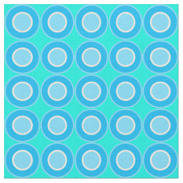 Tela Donuts Azules Bitesize Rellenando El Turquesa