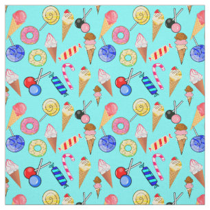 Tela Donuts Lollipop helado dulce