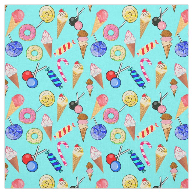 Tela Donuts Lollipop helado dulce (Retal)
