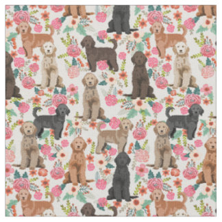 Tela Dorados Doodles crema floral vintada