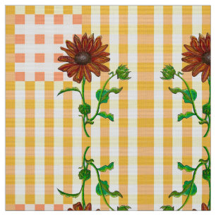 Tela Dos girasoles tostados