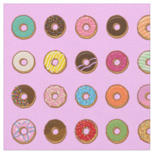 Tela Doughnut colorida