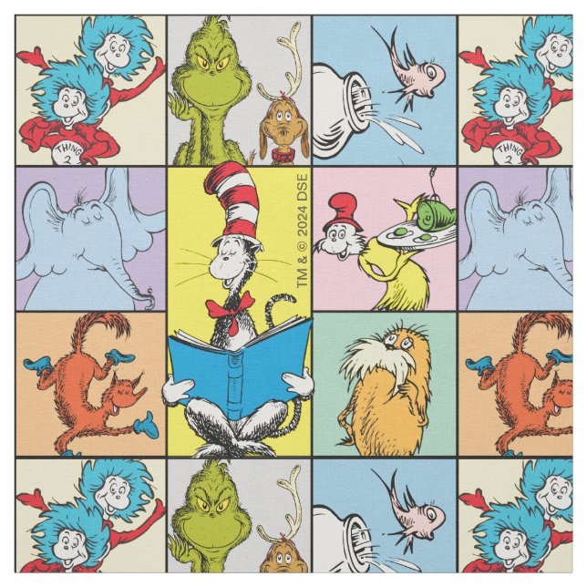 Tela Dr. Seuss | Historietas Gráficas (Retal)