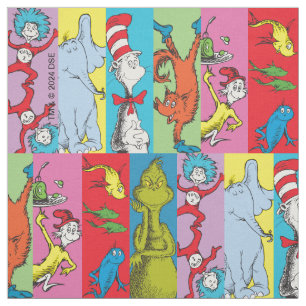 Tela Dr. Seuss   Sección de caracteres