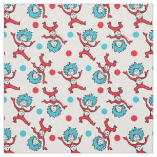 Tela Dr. Seuss Thing One Thing Two   Baby Shower de gem
