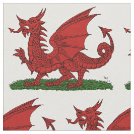 Tela Dragón Rojo de Gales