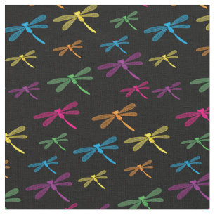 Tela Dragonflies Colorum Dragonfly Rainbow Black