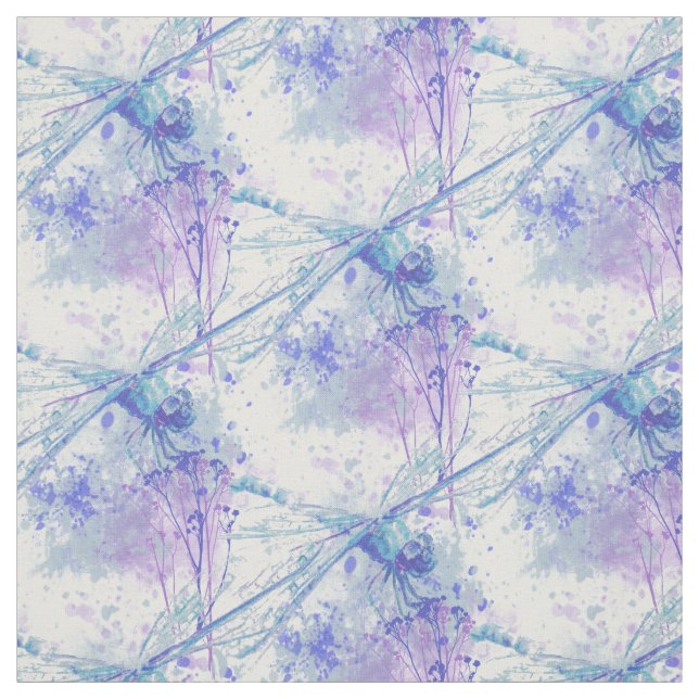 Tela Dragonfly acuático original en la naturaleza malau (Retal)