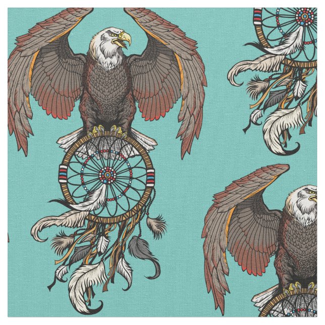 Tela Dreamcatcher indis (De cerca)