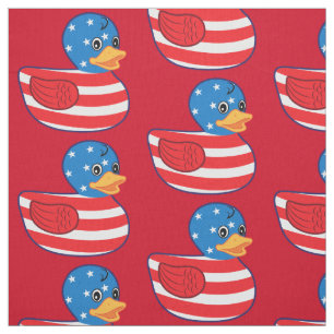 Tela Ducky de goma americano