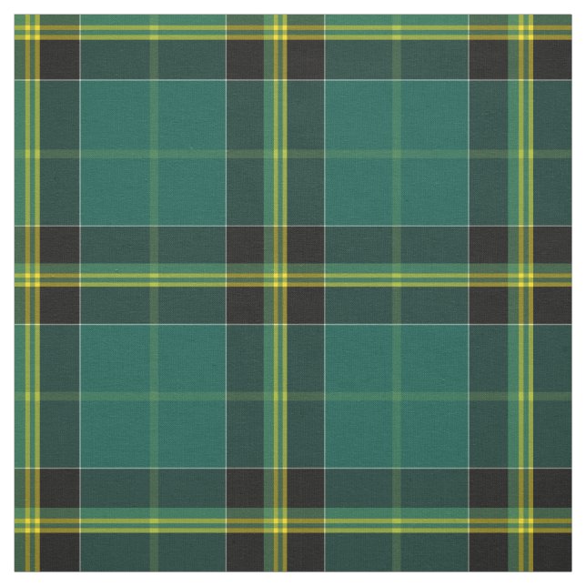 Tela Duffy Tartan Pattern Green Placa Irlandesa (Retal)