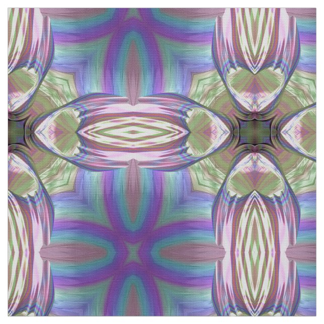 Tela ¡DULCE! Pasteles verdes morados rosados azul ~ (Retal)