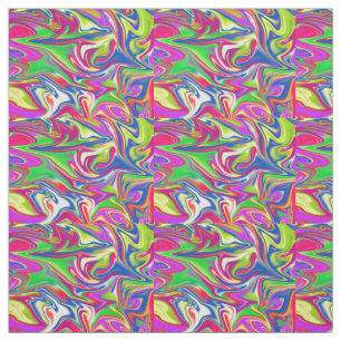 Tela "Dulces Swirls: El Delight de la Mármol de Bubbleg