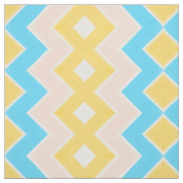 Tela Durazno dorado, turquesa y amarillo