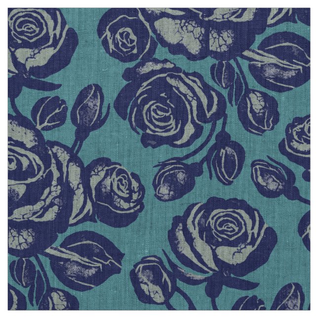 Tela Earth Rose Blues (Retal)
