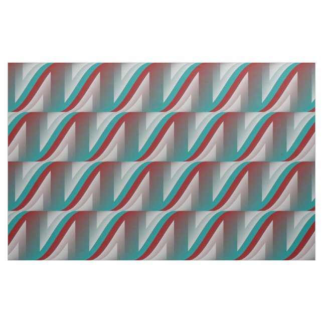 Tela efecto de esfera gris burdeos verde azulado ("Cuarto gordo" (fat quarter))
