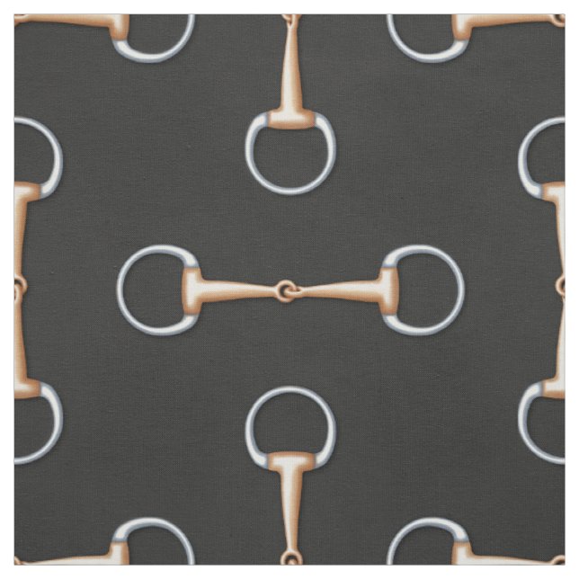 Tela Eggbutt Snaffle Bit Equestrian (gran escala) (Retal)