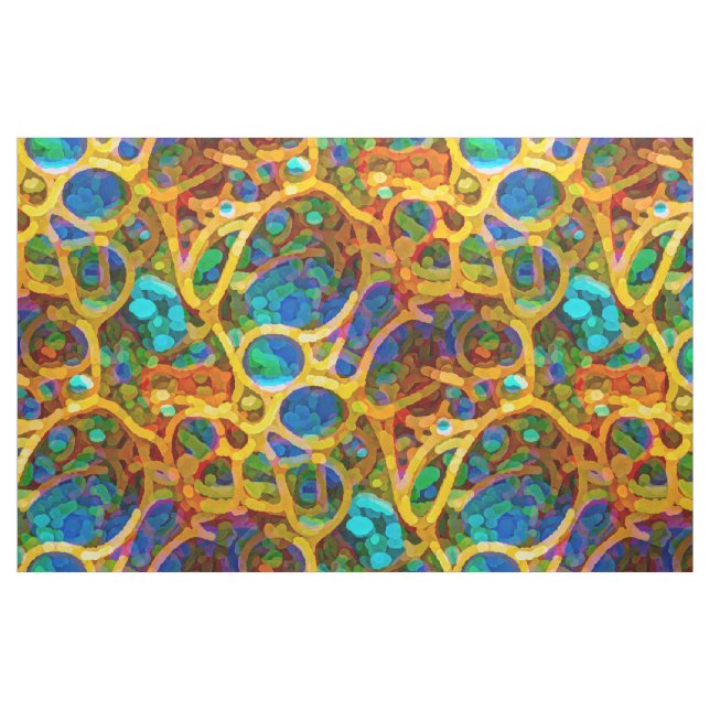 Tela Ejemplo Alien Tissue ("Cuarto gordo" (fat quarter))