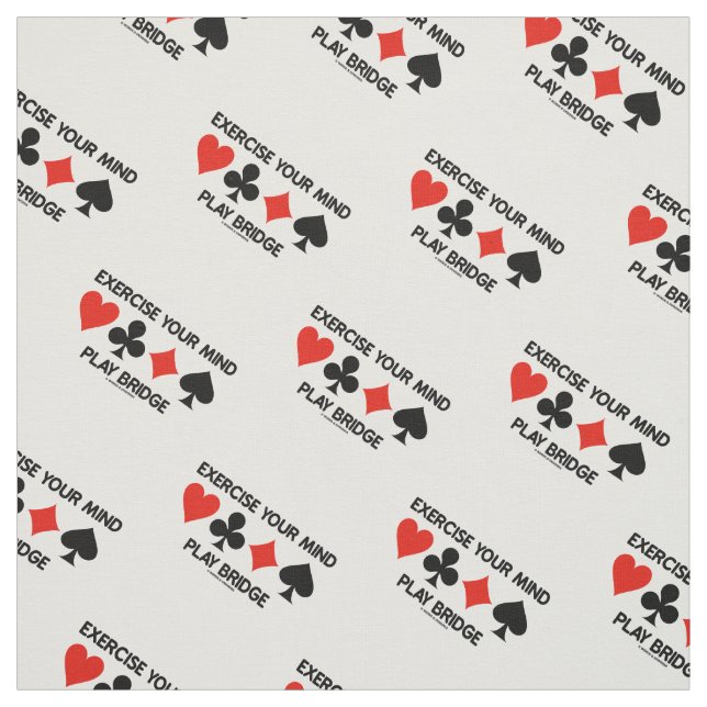 Tela Ejercite sus juegos de mente Puente de cuatro jueg (Retal)