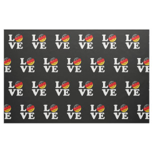 Tela El amor desde Alemania Bandera Sonriente