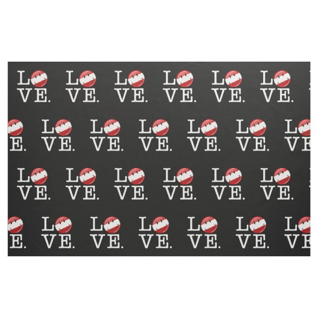 Tela El amor desde Austria: Bandera sonriente ("Cuarto gordo" (fat quarter))